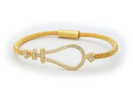Sparkling Door Knocker Bracelet